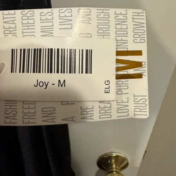 LuLaRoe Joy Open-Front Sleeveless Cardigan Sweater Vest Black Silver Geometric M - Picture 5 of 9